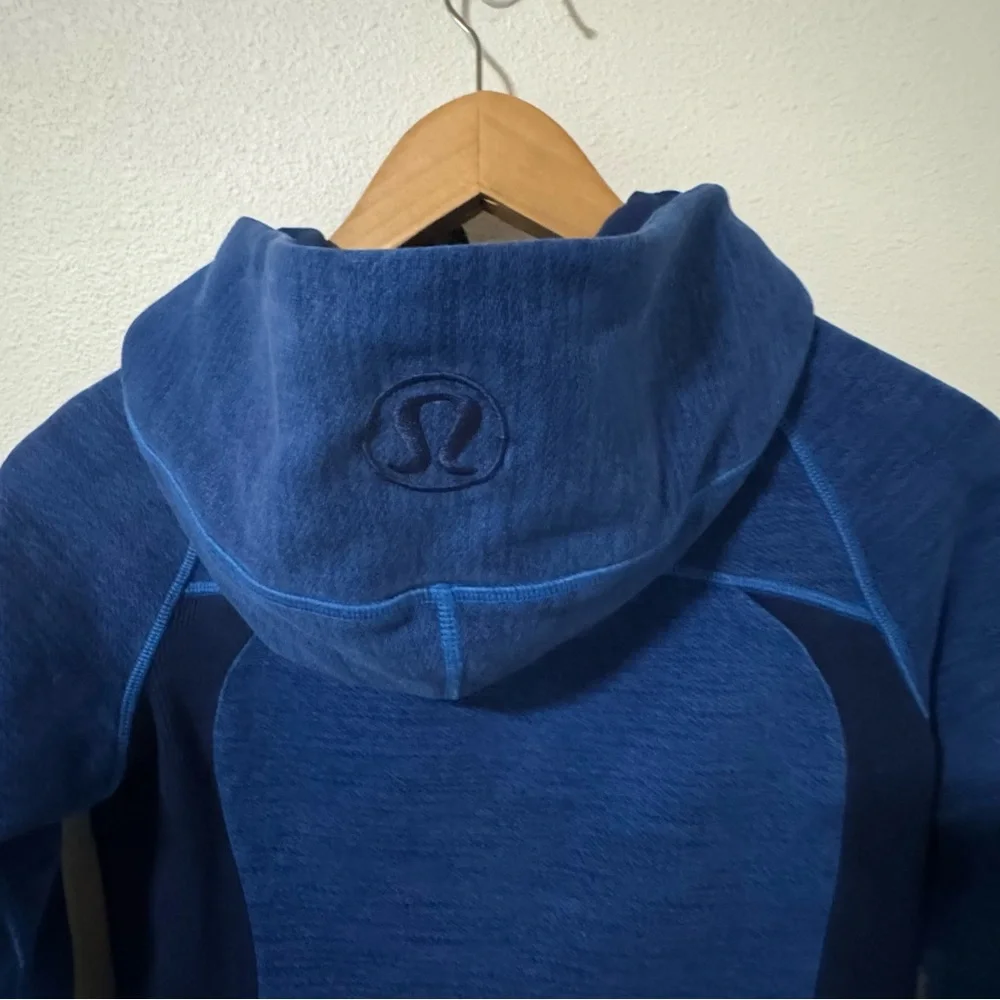 Lululemon Scuba Hoodie Commuter Denim Lakeside Blue Hero Blue / Hero Blue-2 - Picture 7 of 8